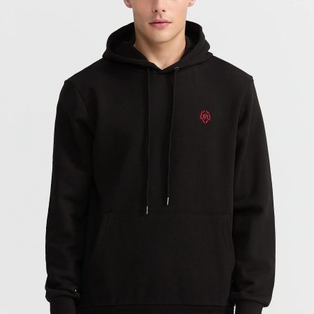 Charles : Sweat à Capuche Avec Logo Emblématique Brodé