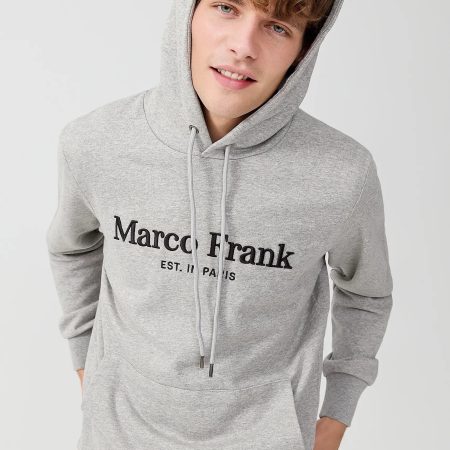 Corbin : Sweat à Capuche Avec Logo Brodé