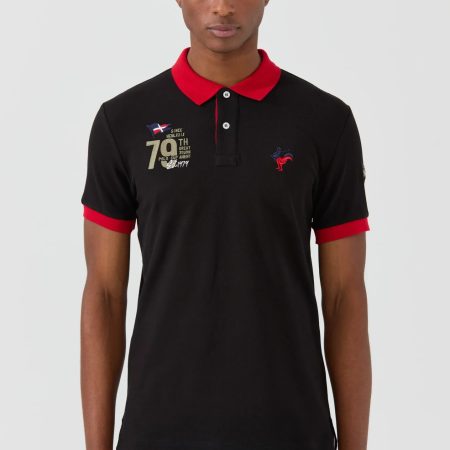 Edouard : Polo avec Logo Bicolore