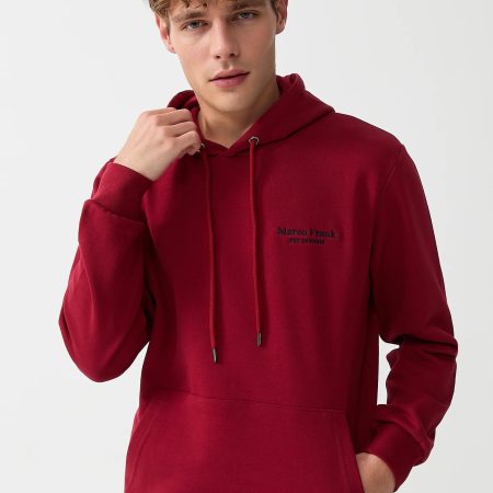 Savoy : Sweat à Capuche Avec Logo Brodé