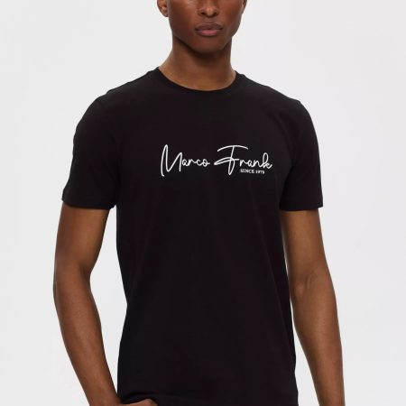 Fabien : T-Shirt avec Logo Manuscrit